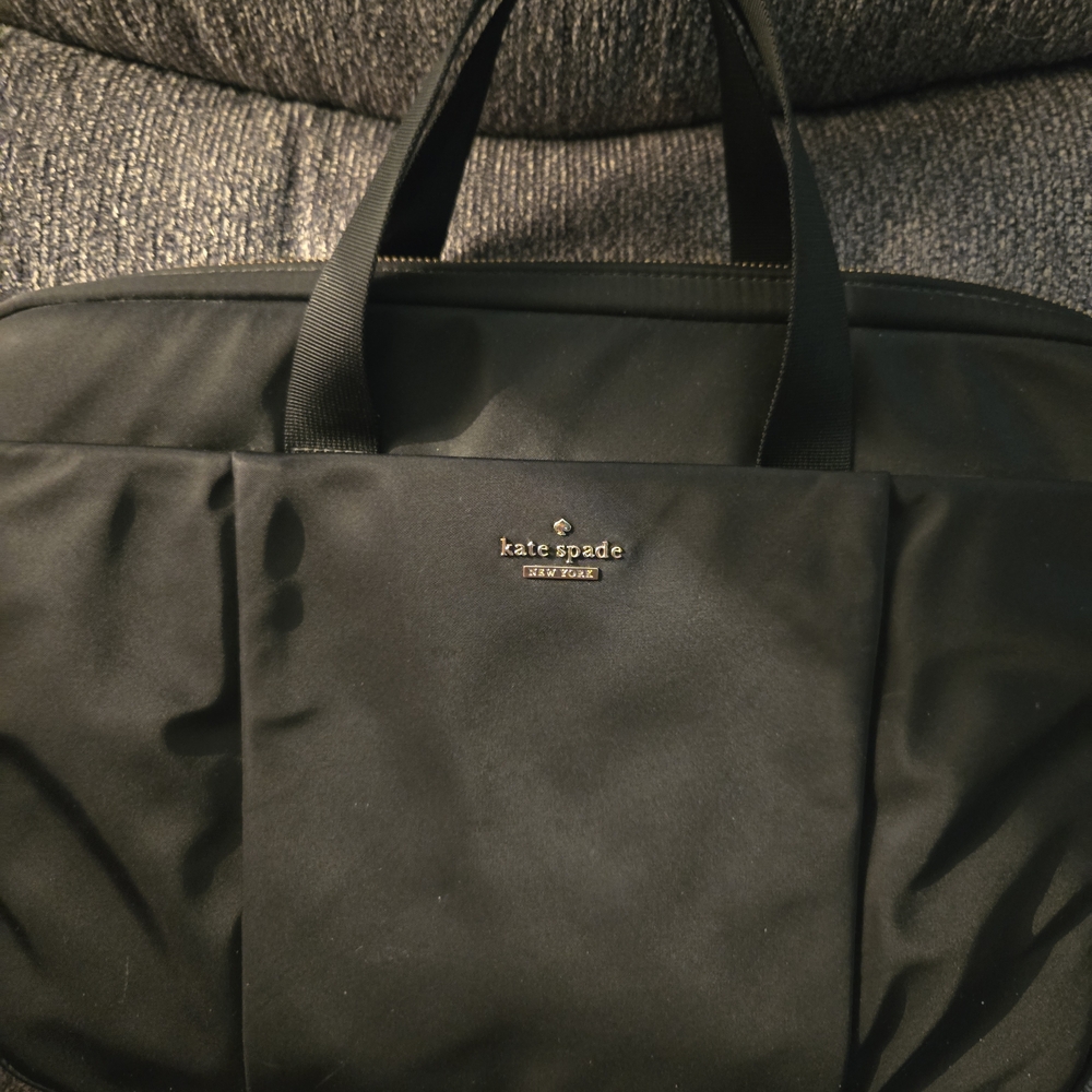 Kate Spade Black Lap Top Bag
